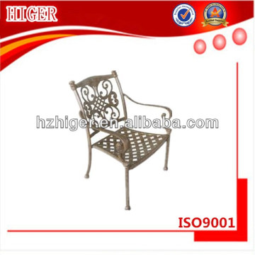 Aluminum dining room chair outdoor furniture